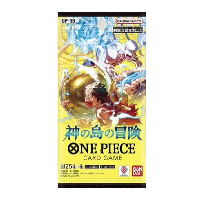 ONE PIECE BOOSTER BOX OP-15 - ADVENTURE ON KAMI'S ISLAND (JAPANESE)