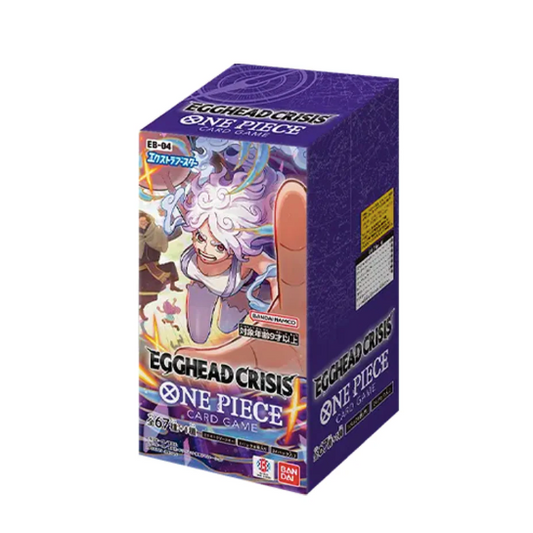 ONE PIECE CARD 2026 EGGHEAD CRISIS EB-04 JAPANESE SEALED CASE CARTON x 12 BOXES