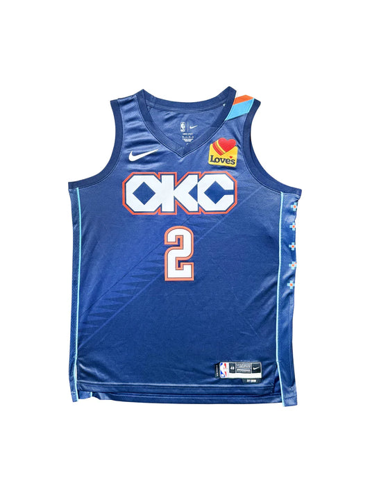 SHAI GILGEOUS-ALEXANDER SIGNED OKC THUNDER JERSEY | PSA Certified Authentic NBA Collectible