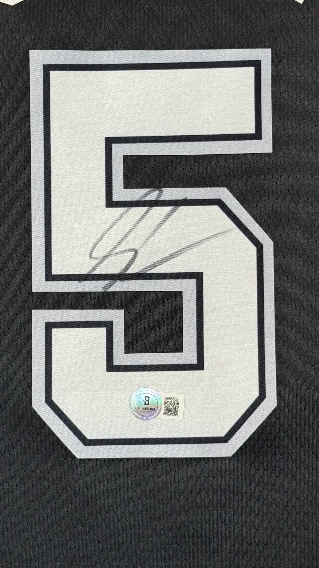 STEPHON CASTLE SWINGMAN CITY EDITION SIGNED JERSEY | Beckett Certified Authentic NBA Collectible