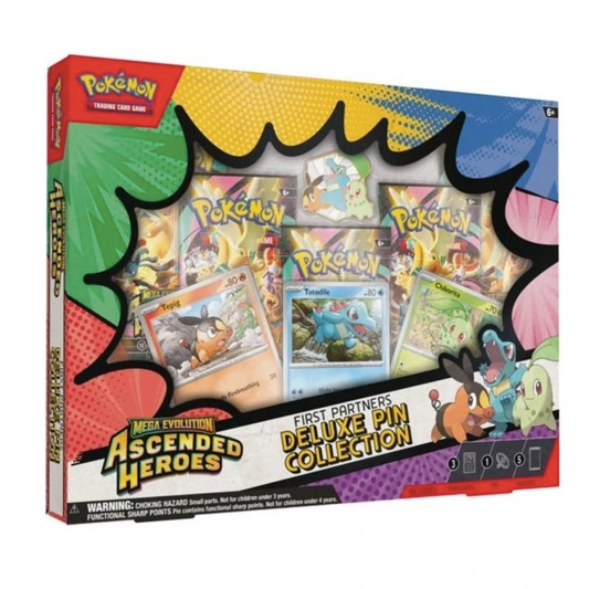 POKEMON MEGA EVOLUTION - ASCENDED HEROES DELUXE PIN COLLECTION
