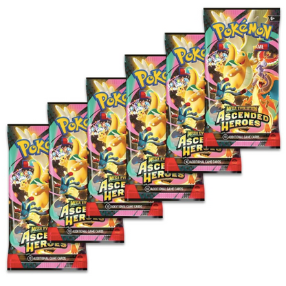 POKEMON MEGA EVOLUTION - ASCENDED HEROES BOOSTER BUNDLE