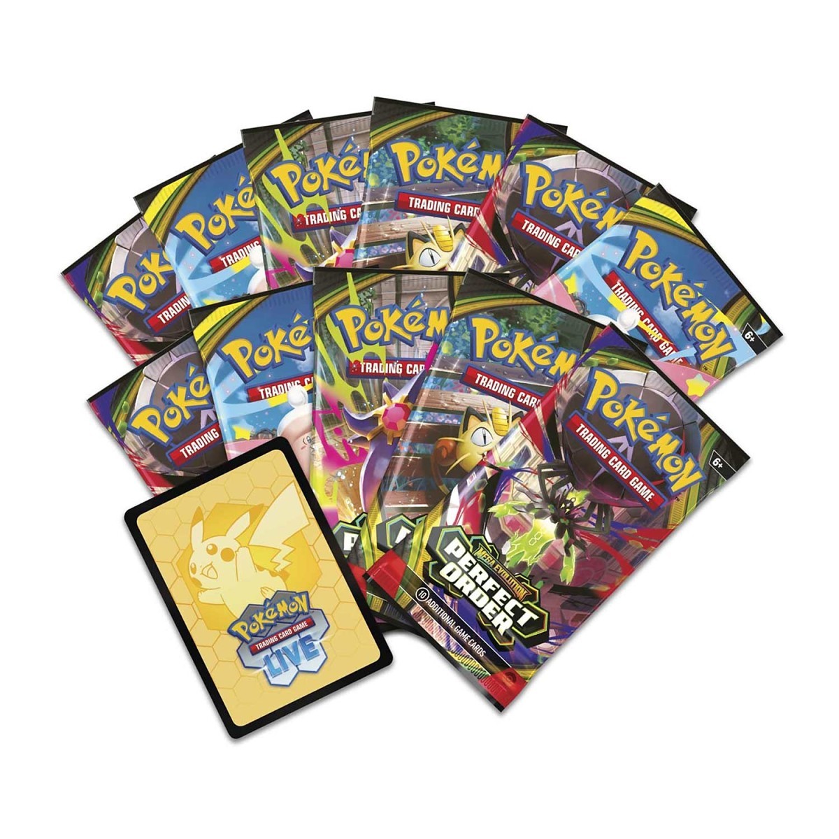 POKEMON MEGA EVOLUTION PERFECT ORDER  ETB