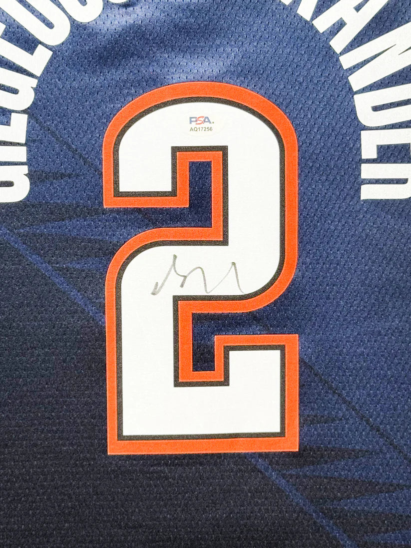 SHAI GILGEOUS-ALEXANDER SIGNED OKC THUNDER JERSEY | PSA Certified Authentic NBA Collectible